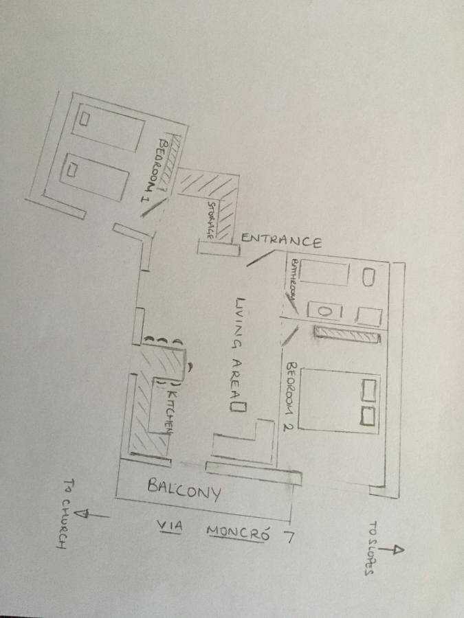 Apartmán Casa Della Nonna Oulx Exteriér fotografie
